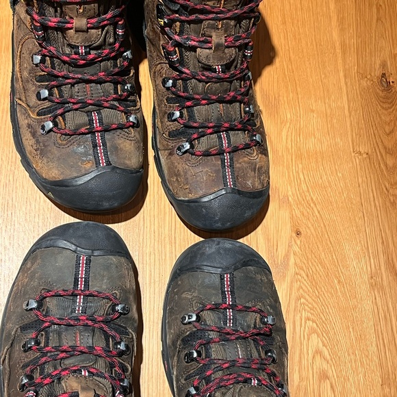 2 pair-KEEN Utility Men’s Pittsburgh 6” Leather Waterproof Steel Toe Work Boots main image 7